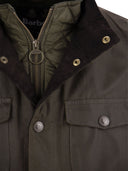 Chaqueta de algodón encelada de Barbour Ogston