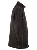 Barbour International Tourer Duke Waxed Cotton Jacket With Padding