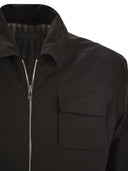 Brunello Cucinelli Water Repellent Techno Cotton Gabardine Jacket