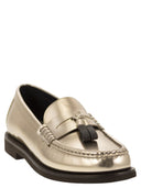 Brunello Cucinelli Minimal Calfskin Moccasin With Shiny Tassels