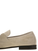 Brunello Cucinelli Soft Suede Penny Booper