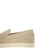 Brunello Cucinelli Chevron Effect Suede Moccasins
