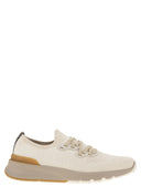 Brunello Cucinelli Cotton Chiné Knit Runners Sneaker