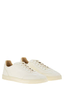 Brunello Cucinelli Deerskin Trainers With Latex Sole