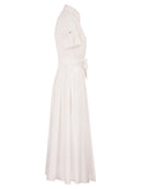 Fay Stretch Cotton Poplin Shirt Dress