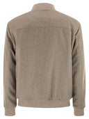 Fay Virgin Wool Bomber Jacket