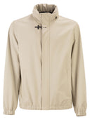 Bomber corto da viaggio Fay in nylon elasticizzato
