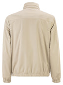 Bomber corto da viaggio Fay in nylon elasticizzato