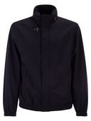 Fay Short Travel Bomber Jacka I Stretch Nylon