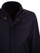 Fay Short Travel Bomber Jacka I Stretch Nylon