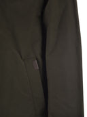 Fay Short Morning Raincoat In Cotton And Nylon Faille