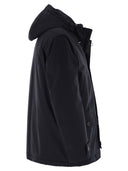 Fay Short Parka In Technical Gabardine