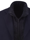 Fay Double Coat In Wool And Cashmere Cloth
