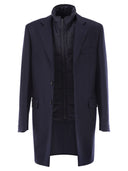 Fay Double Coat In Wool And Cashmere Cloth