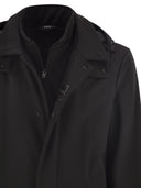 Fay Morning Coat Travel In Jersey Stretch