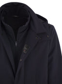 Fay Morning Coat Travel In Jersey Stretch