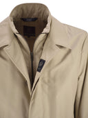 Fay Morning Coat In Technical Poplin