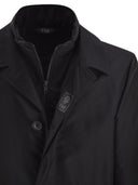 Fay Morning Coat In Technical Poplin