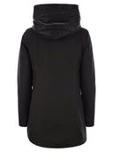 Fay Toggle Coat In Technical Gabardine