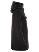 Fay Toggle Coat In Technical Gabardine