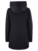 Fay Toggle Coat in Technical Gabardine