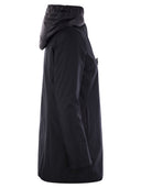 Fay Toggle Coat in Technical Gabardine