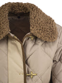 Chaqueta acolchada con cuello de quita y pon de Fay Mini 3 Ganci