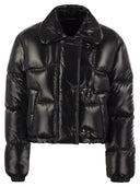 Fay 3 Hook Cropped Down Jacket