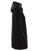 Fay Toggle Coat In Wool Cloth