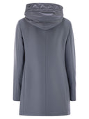 Fay schakel jas in wollen doek