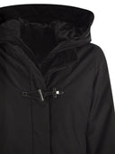 Fay Technical Gabardine Toggle Coat