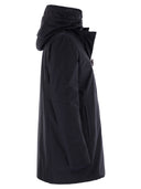 Fay Technical Gabardine Toggle Coat