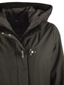 Fay Technical Gabardine Toggle Coat
