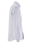 Fay Stretch Poplin Shirt With French Collar