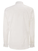 Fay Regular Fit skjorte i elastisk poplin