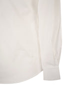 Fay Regular Fit skjorte i elastisk poplin