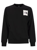 North Face Fine Crew Neck Sweatshirt med logotyp