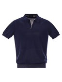 Fay Cotton Buttonless Polo Shirt