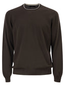 Fay Cotton Crew Neck Jumper