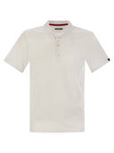 Fay Short Sleeved Cotton Polo Shirt