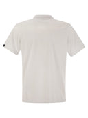 Fay Short Sleeved Cotton Polo Shirt