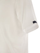 Fay Short Sleeved Cotton Polo Shirt