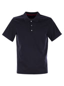 Fay kort ermet bomulls polo skjorte