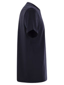 Fay -Baumwoll -T -Shirt mit Tasche