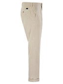 Fay Slim Corduroy Trousers