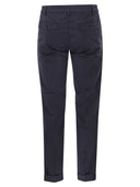 Fay Slim Fit Trousers In Stretch Gabardine