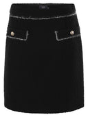 Fay Wool Short Skirt