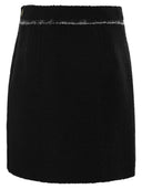 Fay Wool Short Skirt