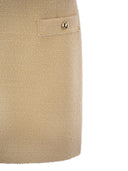 Fay Wool Short Skirt