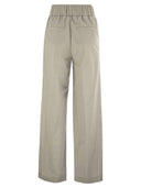 Spodnie peserico w lekkim technicznym płótnie